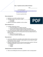 Unit 5 - Activity 1 - Population Growth and Affects Worksheet