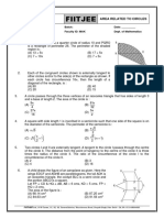 Area Related To Circles