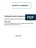 EsIA Papelera Santa Angela