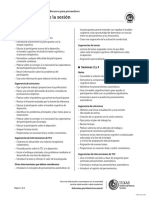 Metas y Pautas de La Sesión TCC