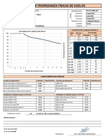 Informe de Propiedades Físicas de Suelos: Grupo Hycsa Sa de CV RV-21A-0266 - M1