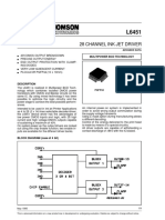 28 Channel Ink Jet Driver: Multipower BCD Technology