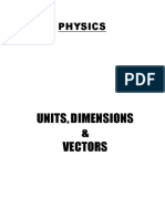 Units and Dimensions