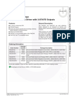 74AC541, 74ACT541 Octal Buffer/Line Driver With 3-STATE Outputs