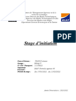 Rapport de Stage