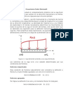 Ecuaciones Euler Bernoulli