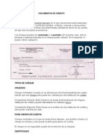 Documentos de Credito