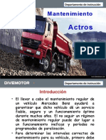 Actros Mantenimiento