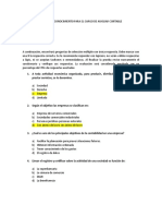 Prueba de Conocimiento para El Cargo de Auxiliar Contable