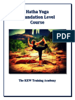 Hatha Yoga Foundation Level Course