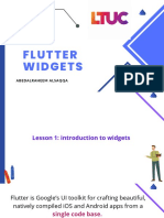 Flutter Widgets: Abedalraheem Alsaqqa