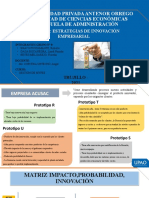 Trabajo Aplicativo - Grupo 9 - ESTRATEGIAS DE INNOVACIÓN EMPRESARIAL