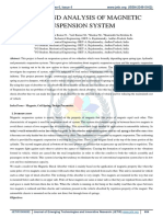 Design and Analysis of Magnetic Suspension System