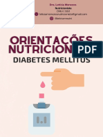 Orientações Nutricionais para Diabetes Mellitus