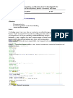 Lab No. 5:: Method Overloading