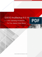 EISOO AnyBackup Operating Procedures