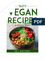 Vegan Recipes in Coconut Bowls by Pat Whitney