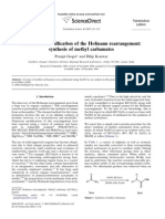 Modification of The Hofmann Rearrangement, Synthesis of Methyl Carbamates