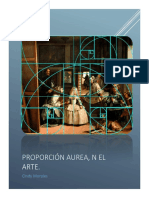 Porporción Aurea, en El Arte