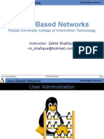 Linux Based Networks: Punjab University College of Information Technology