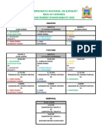 Fixture Sabado 21 Master San Ramon