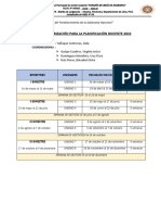 Calendarización y Situaciones Significativas 2022