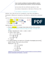 Word Problems Addition and Subtraction of Fractions