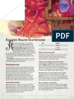 DMDave Adventure - Kraken Beach Scavengers (3rd, 5th, or 11th Level)