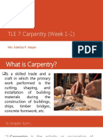 TLE 7 Carpentry (Week 1-2)