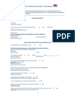 FORMULARIO VISA USA - Actualizado - Formato Word