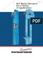 SCC Bucket Elevators For A Variety of Applications: Catalog No. 201