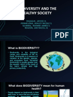 Group 8 - Biodiversity and The Healthy Society