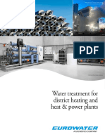 Water Treatment For District Heating and Heat & Power Plants