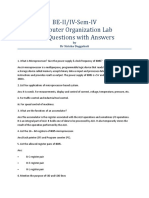 BE-II/IV-Sem-IV Computer Organization Lab Viva Questions With Answers-Osmania University