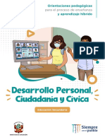 Secundaria 04 Fasciculo Especifico Area Desarrollo Personal Ciudadania Civica