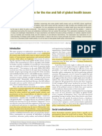 Shiffman A Social Explanation For The Rise and Fall of Global Health Issues 2009