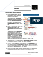 Control of Skeletal Muscle Contractions