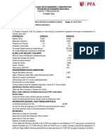 Examen Final de Costos y Presupuestos