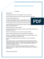 La Razón de La Existencia Y El Camino Hacia La Luz