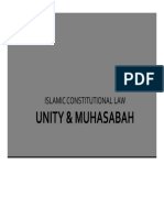 Unity and Muhasabah