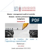 De L'analyse Des Écarts À L'apprentissage Organisationnel