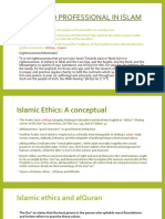 Islamic Ethics