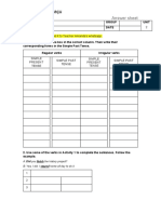 CNA Nova Iguaçu: Answer Sheet