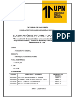 Informe Topográfico Parque 1 - Clase 19747 - Grupo 2