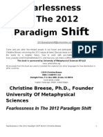 Fearlessness in The 2012 Paradigm Shift - Christine Breese - 2nd Ed.