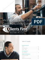 Microsoft Dynamics 365 Business Central Capability Guide