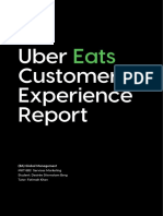 Uber Eats - Customer Experience Report