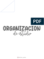 KIT de Organización de Estudio