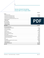 Noman Ahmed Consulting - Profit and Loss