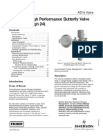 A31A Butterfly Valve Instruction Manual